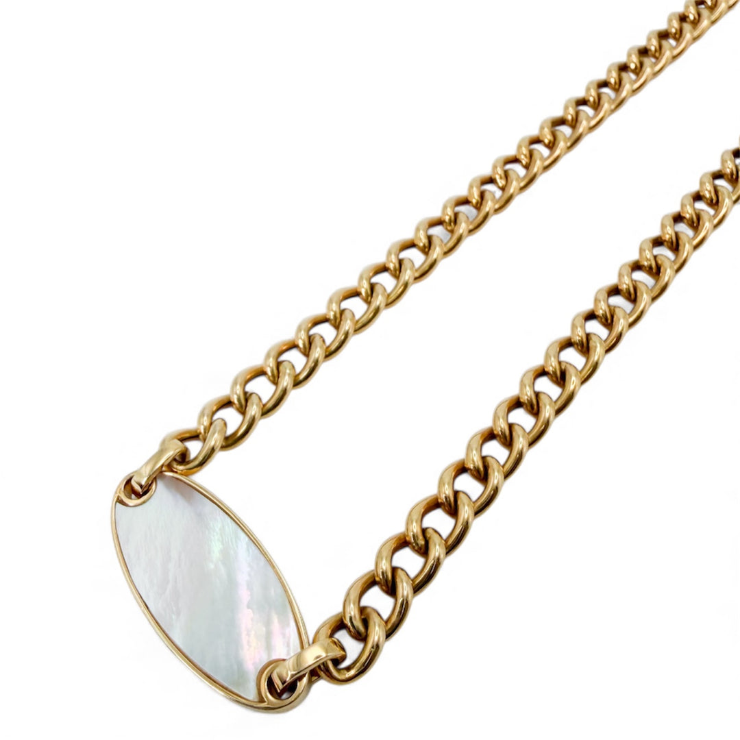14k Yellow Gold Cuban Diamond Necklace