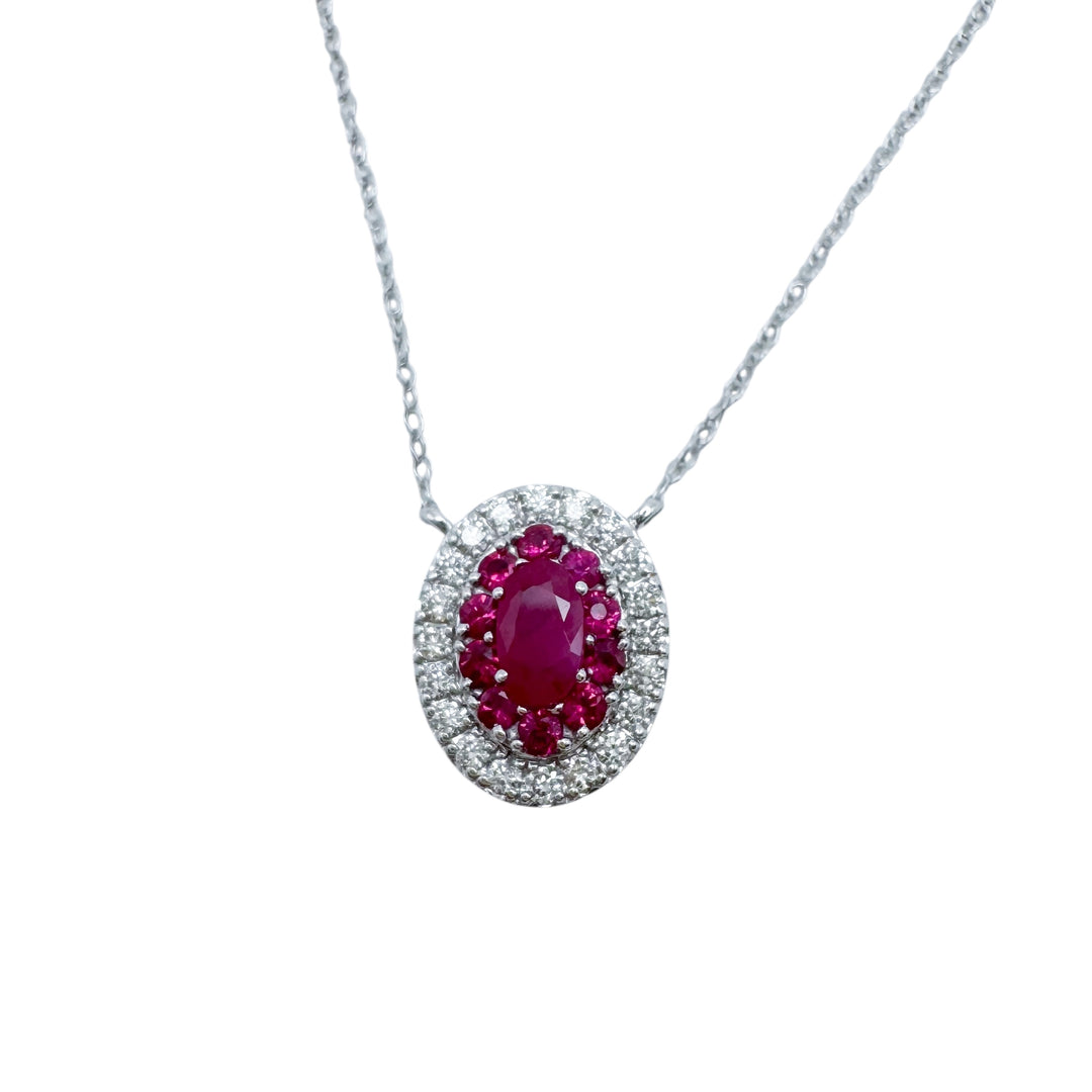 14k White Gold Necklace