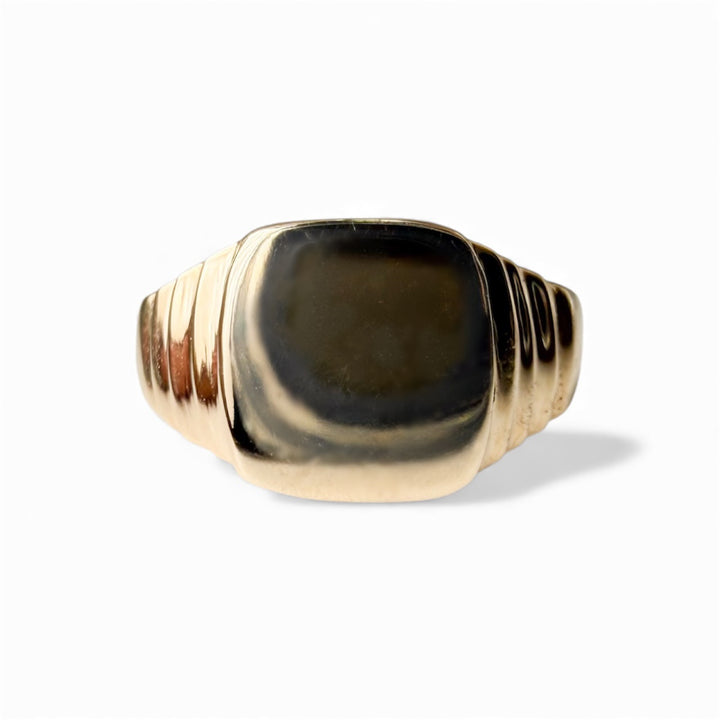 10k Yellow Gold Signet Estate Ring