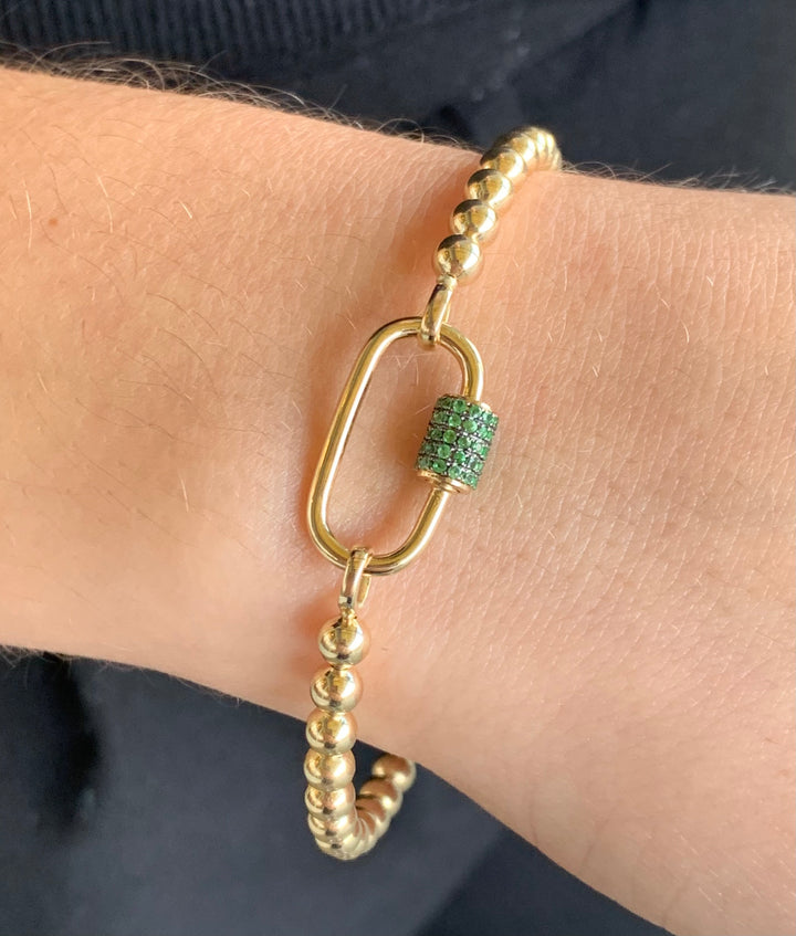 14k Yellow Gold Bangle Bracelet