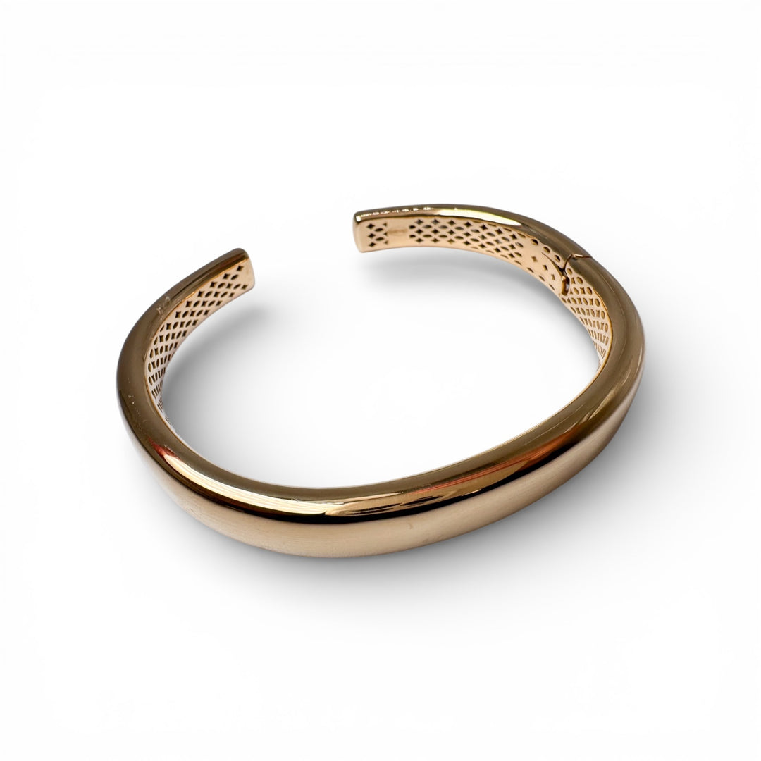 18k Yellow Gold Estate Cuff Bracelet