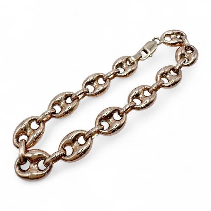 14k Yellow Gold Mariner Estate Bracelet