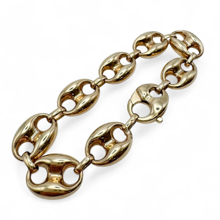 10k Yellow Gold Mariner Estate Bracelet