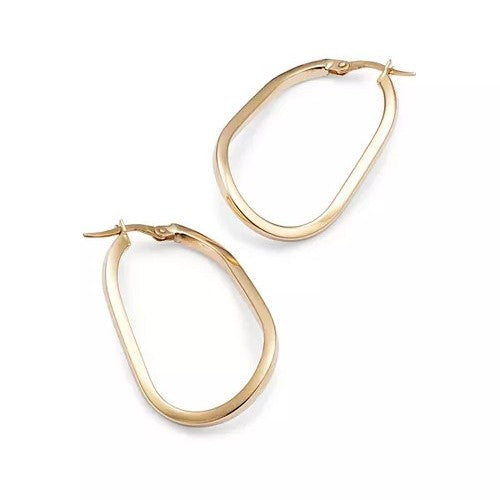 18k Yellow Gold Estate Designer Earrings