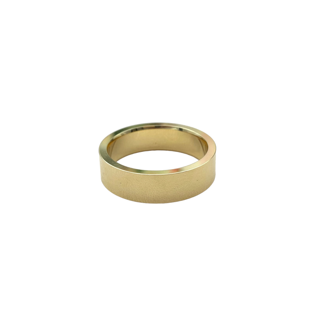 18k Yellow Gold Polished Wedding Band