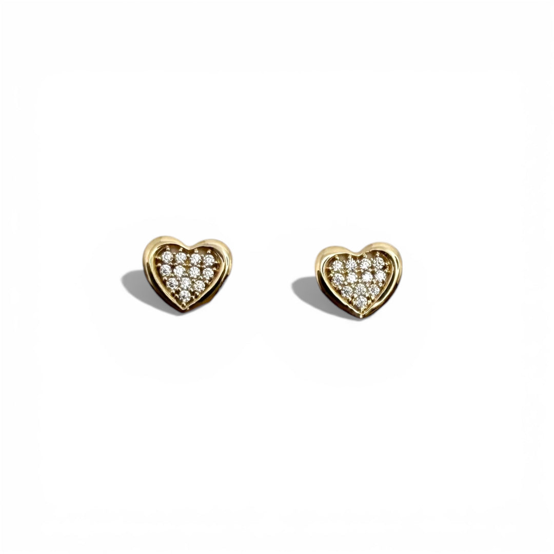 14k Yellow Gold Stud Children&
