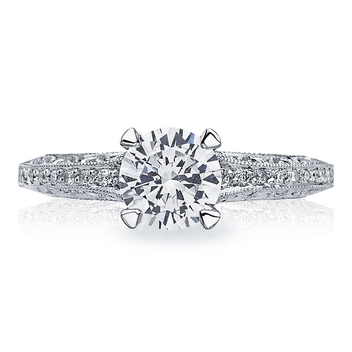 18k White Gold Engagement Ring