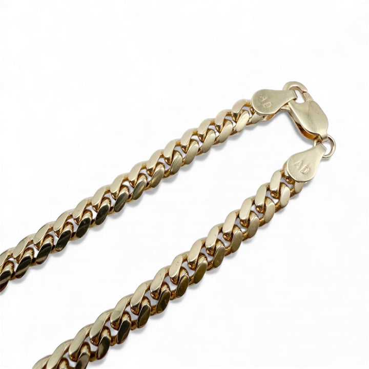 14k Yellow Gold Cuban Estate Chain