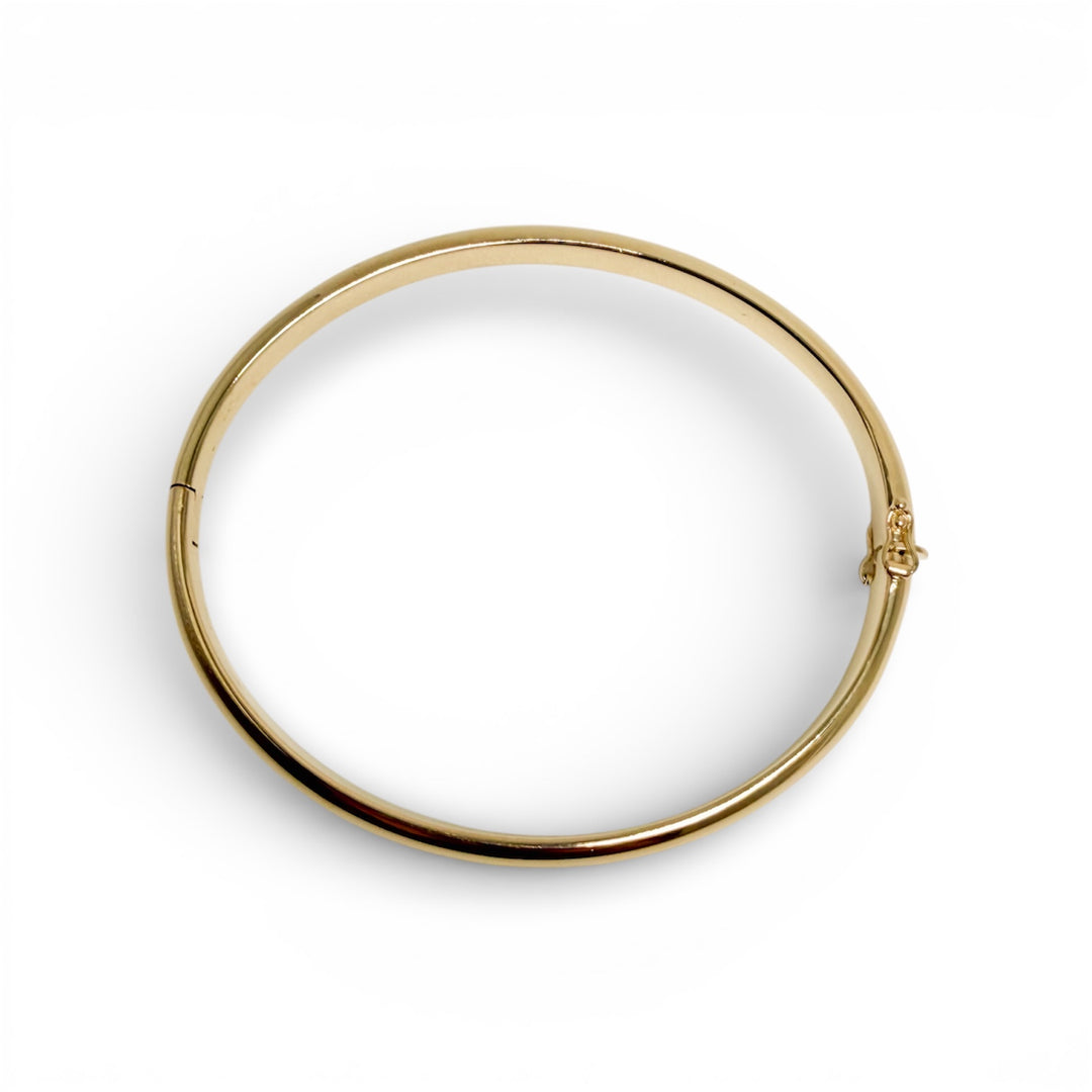 14k Yellow Gold Bangle Estate Bracelet