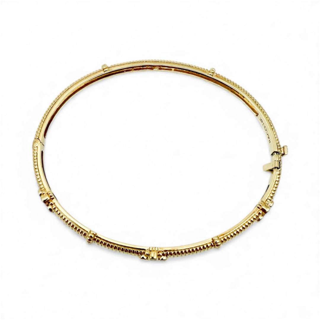 14k Yellow Gold Bangle Estate Bracelet