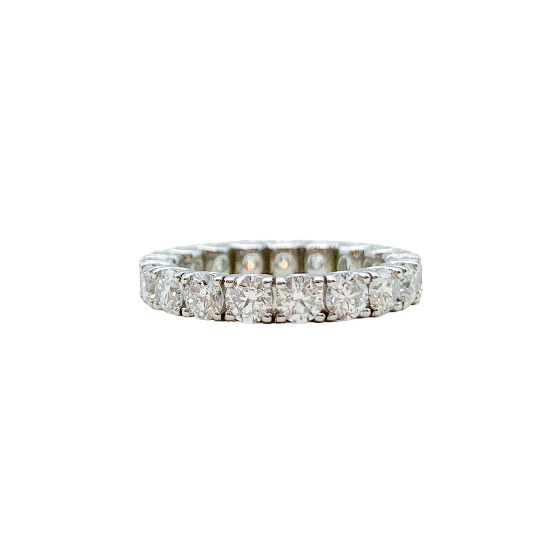 Platinum Eternity 3.00ctw Round Diamond Wedding Band