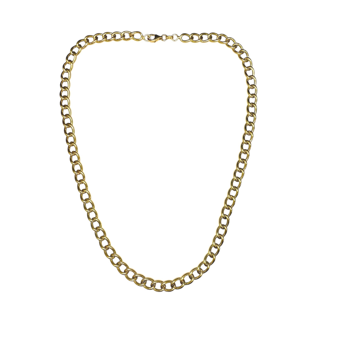 14k yellow gold Curb chain