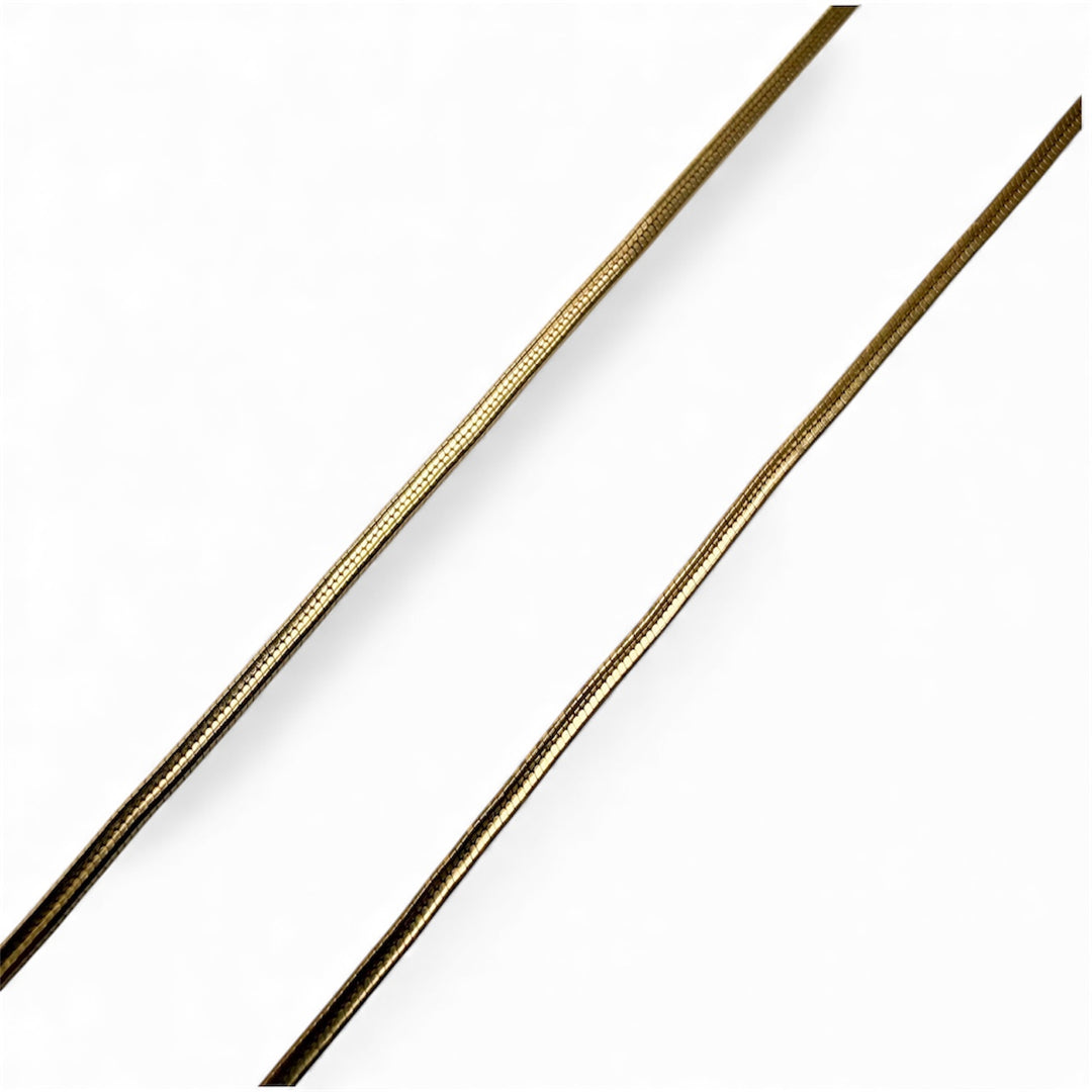 14k Yellow Gold Snake Estate Chain