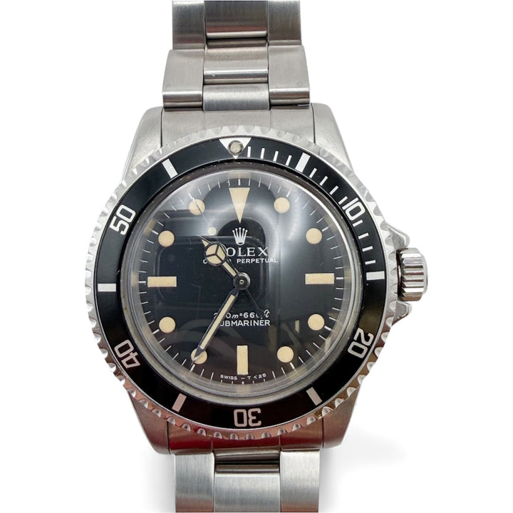 Vintage Rolex Submariner 5513 No Date Matte Dial Patina 40mm Oyster Watch