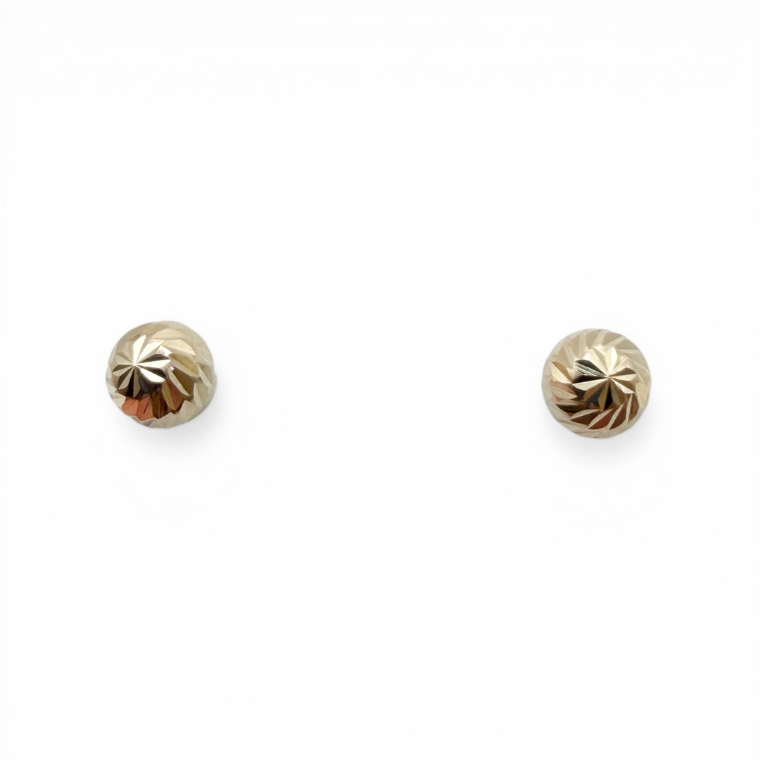 14k Yellow Gold Bead Children&