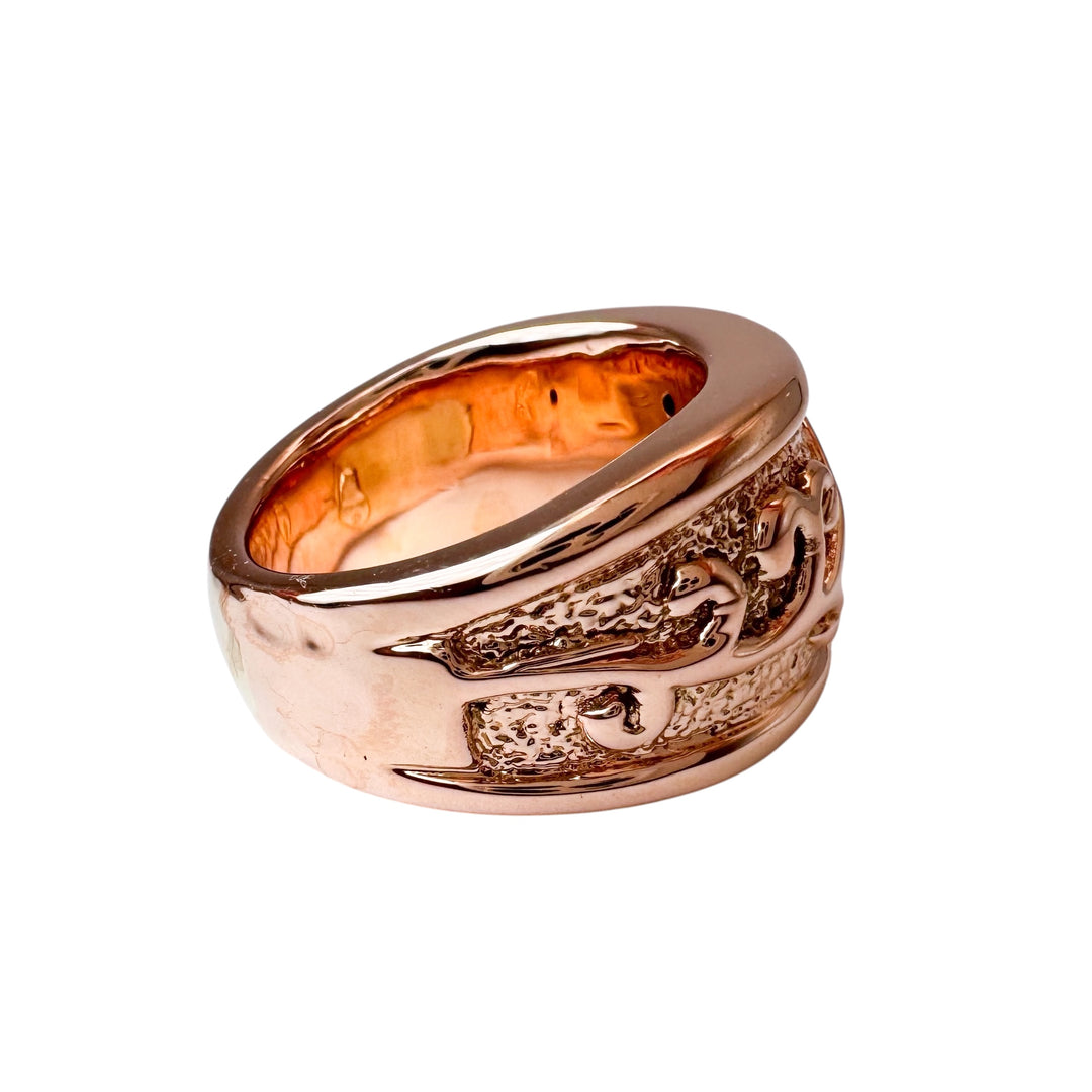 14k Rose Gold Dome Estate Ring