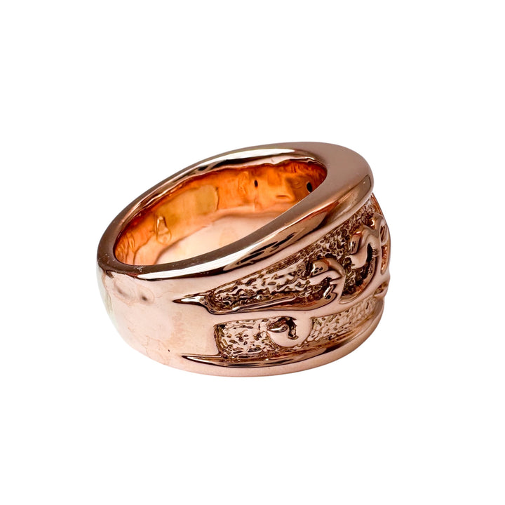 14k Rose Gold Dome Estate Ring