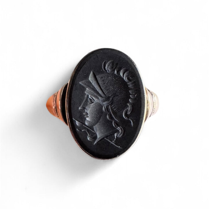 6kt Yellow Gold Estate Intaglio Ring