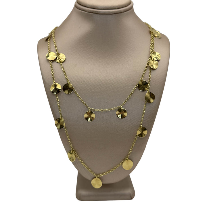 18k Yellow Gold Estate Designer Estate Necklace