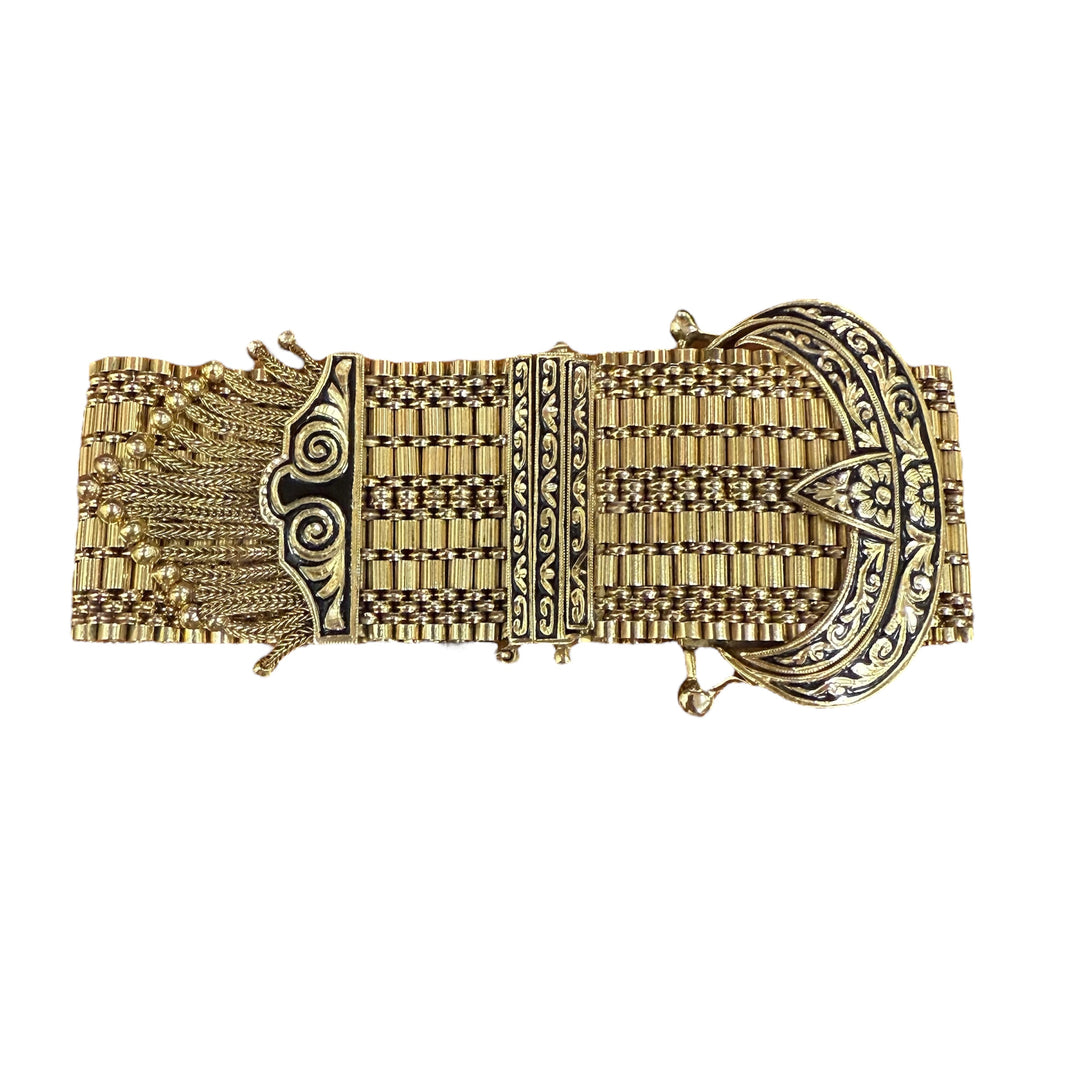 14k Yellow Gold Antique Estate Bracelet