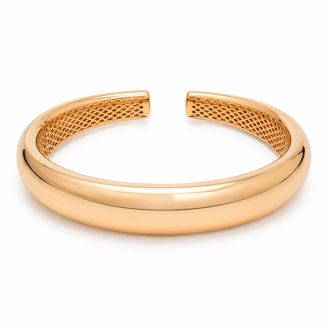 18k Yellow Bangle Estate Bracelet