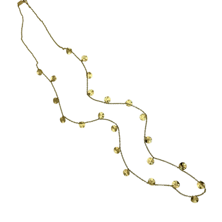 18k Yellow Gold Estate Designer Estate Necklace