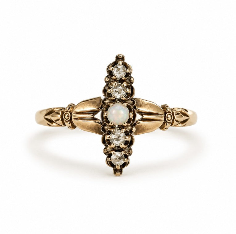 10k Yellow Antique Ring