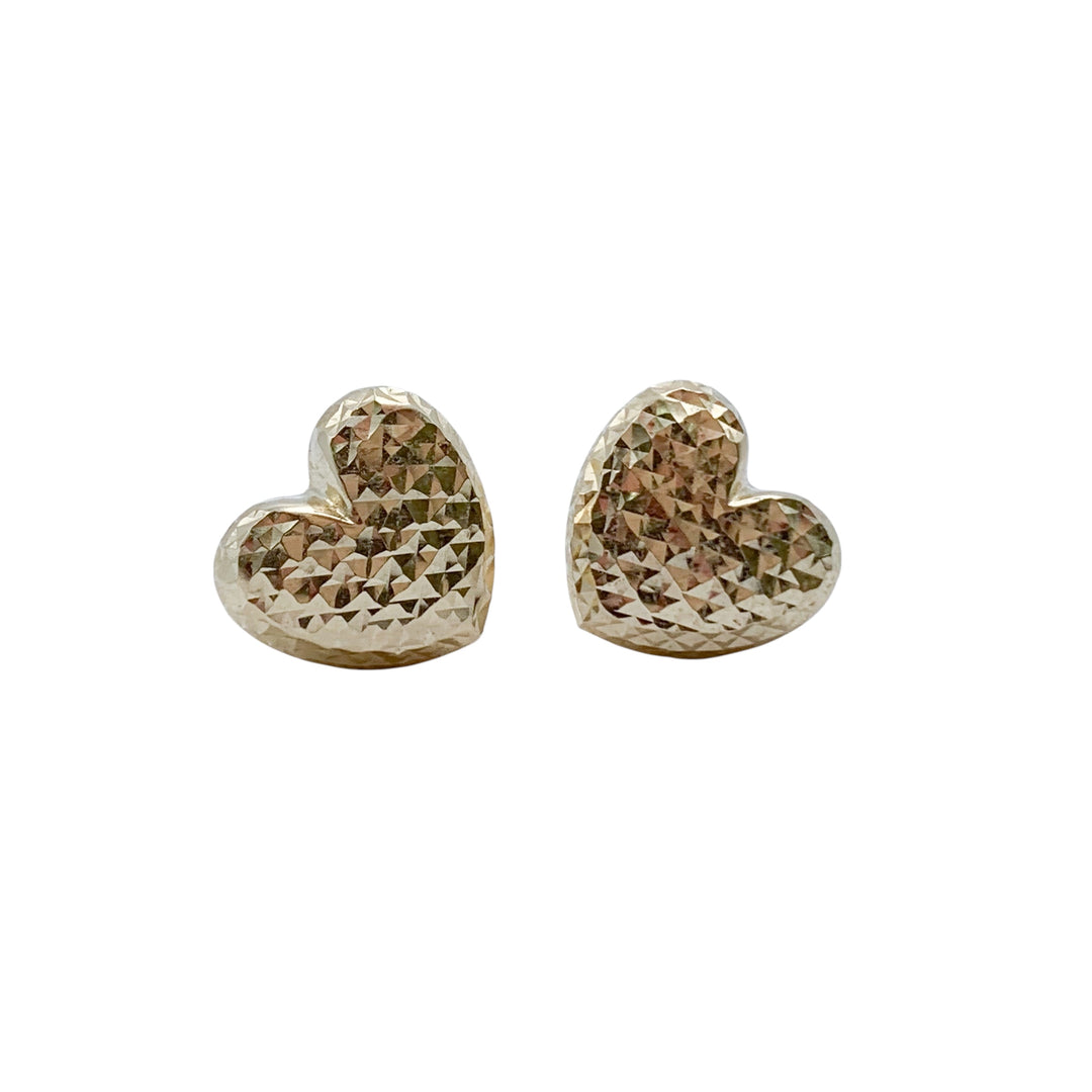 14k Yellow Gold Stud Earrings