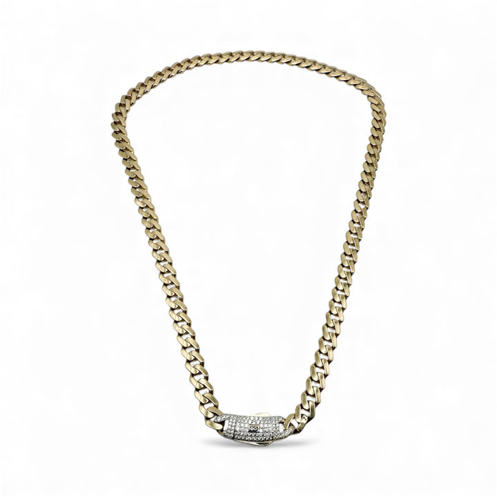 14k Yellow Gold Cuban Estate Chain