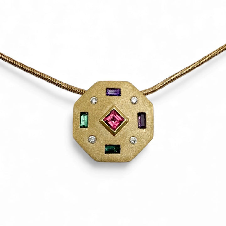 18k Yellow Gold Estate Necklace