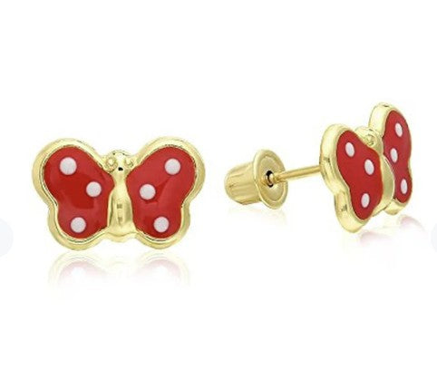14k Yellow Gold Stud Children&