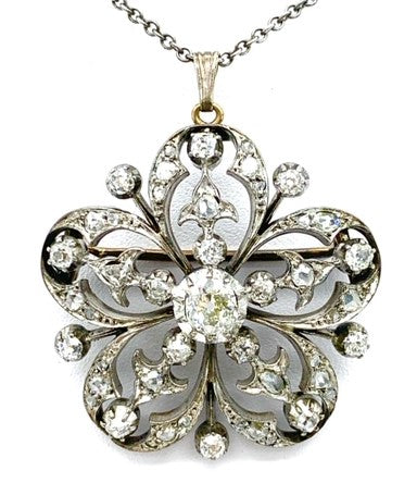Antique Diamond Estate Pendant