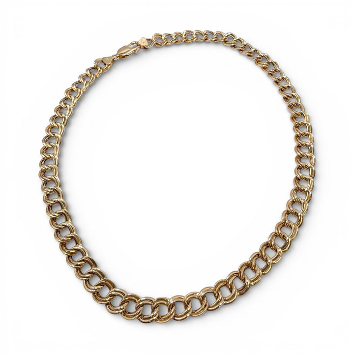 14k Yellow Gold Charm Estate Chain