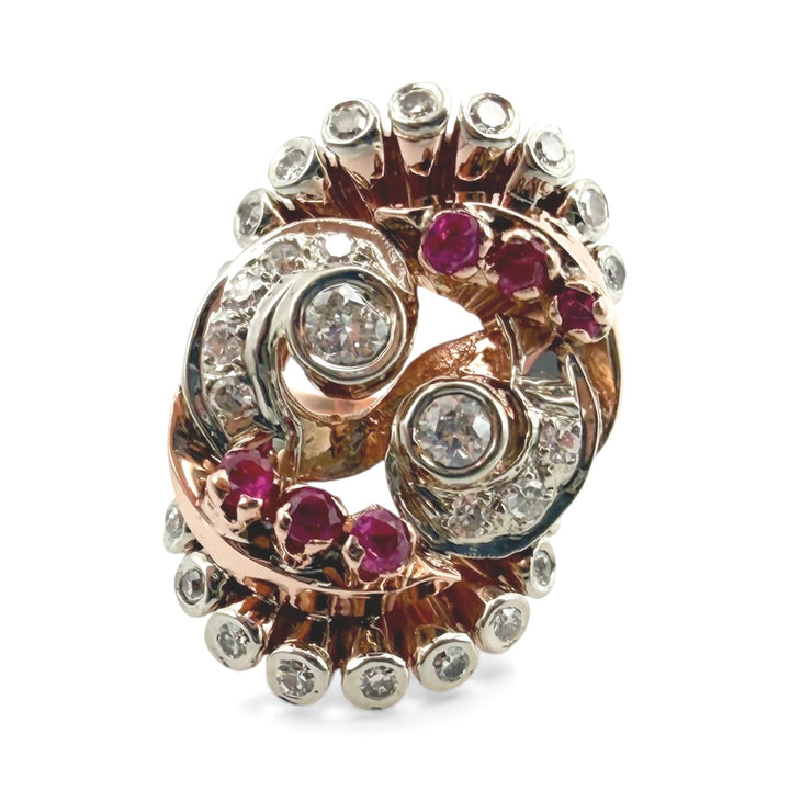 14k Retro Estate Ring