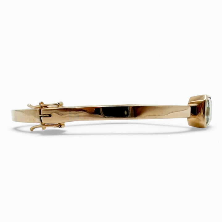 14k Yellow Gold Bangle Estate Bracelet