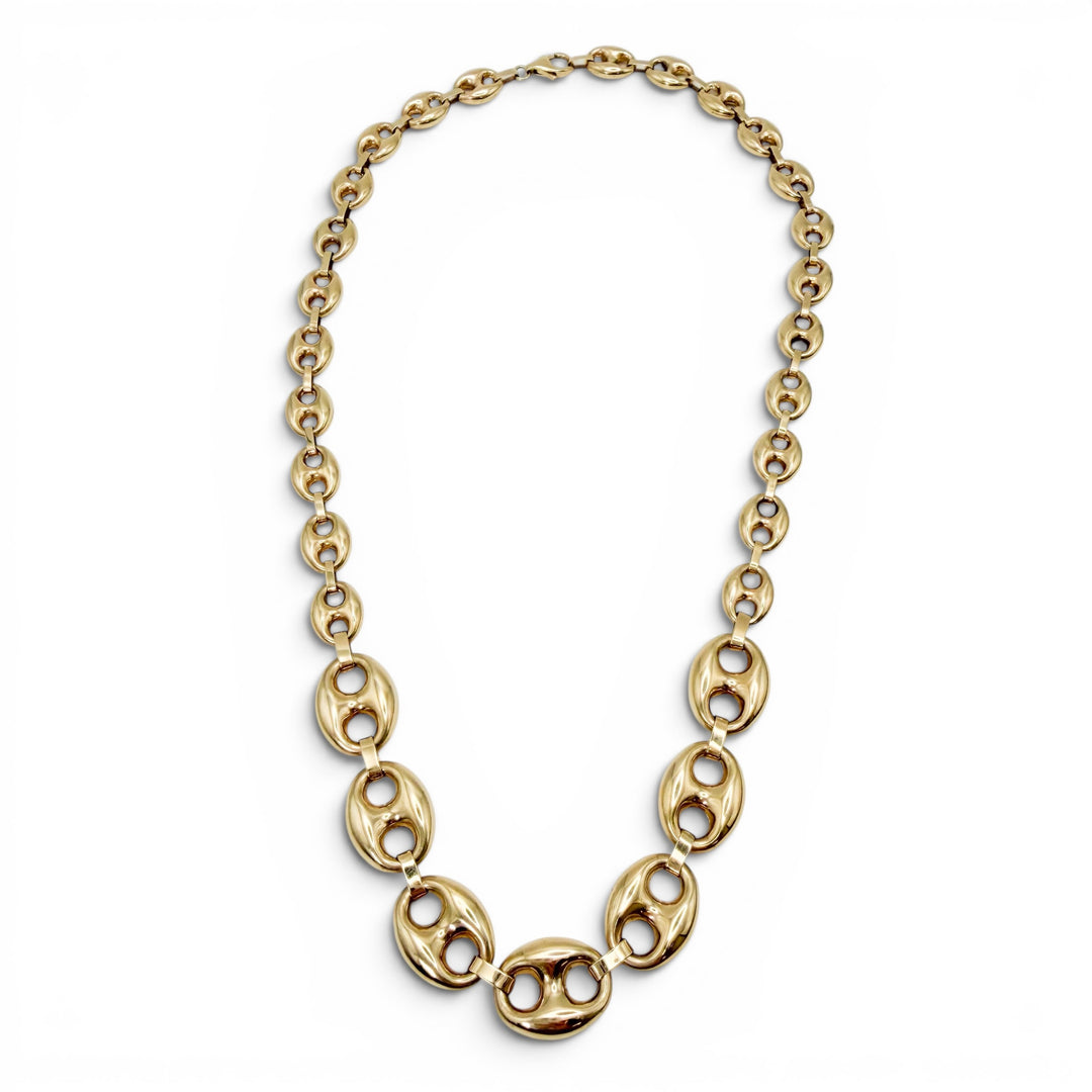 14k Yellow Gold Mariner Estate Chain