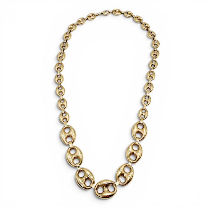 14k Yellow Gold Mariner Estate Chain