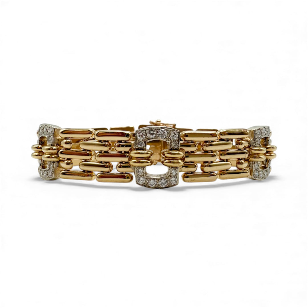 18k Yellow Gold Estate Bracelet