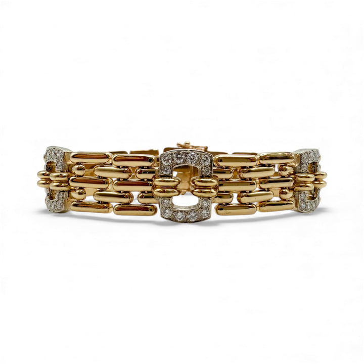 18k Yellow Gold Estate Bracelet