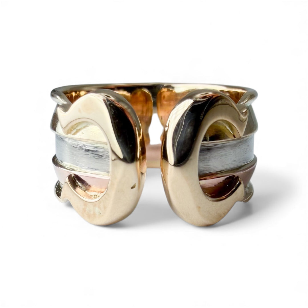 14k Tri-Color Estate Ring
