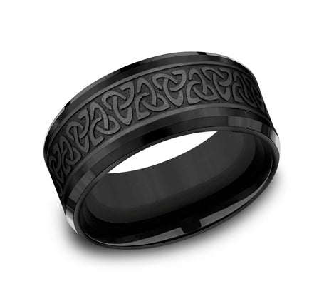 Titanium Celtic Wedding Band