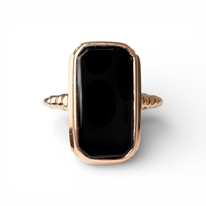14k Yellow Gold Antique Estate Ring