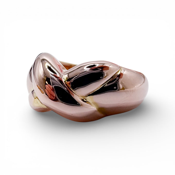 14k Rose Gold Dome X Estate Ring