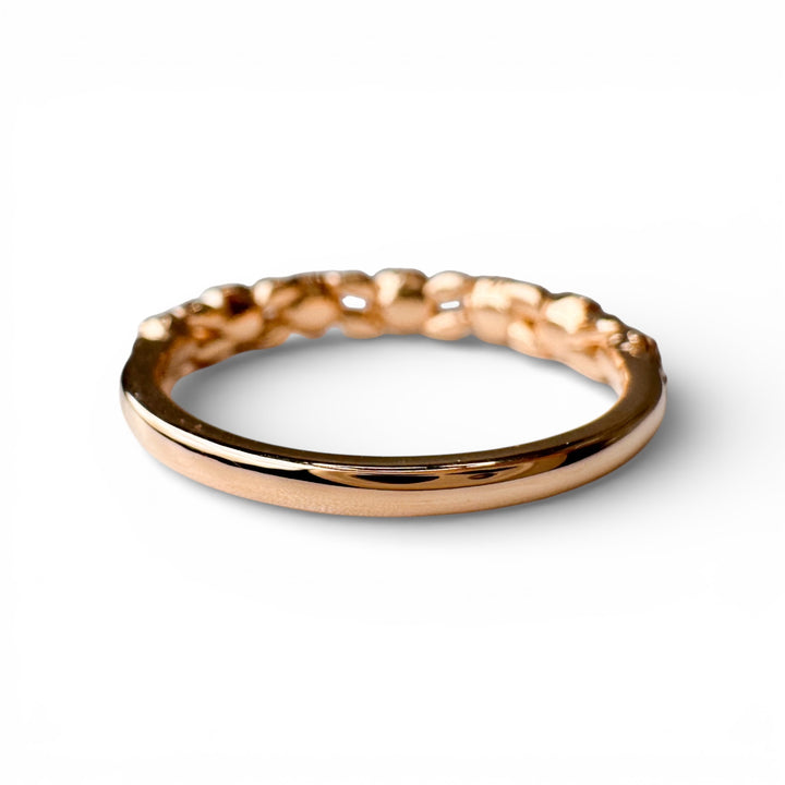 14k Yellow Gold Rose Band