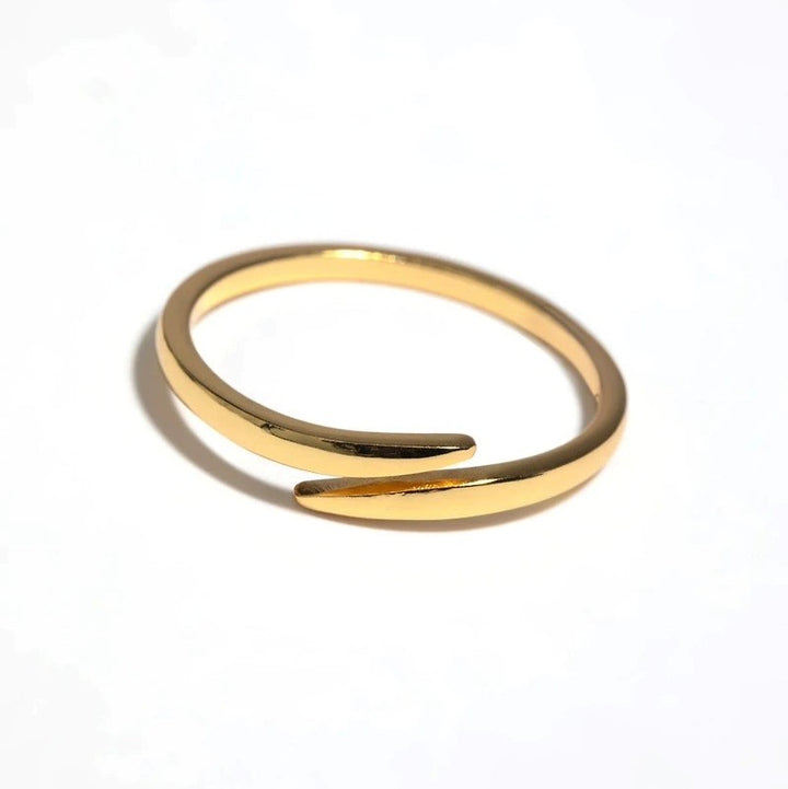 14k Yellow Gold Bypass Estate Ring