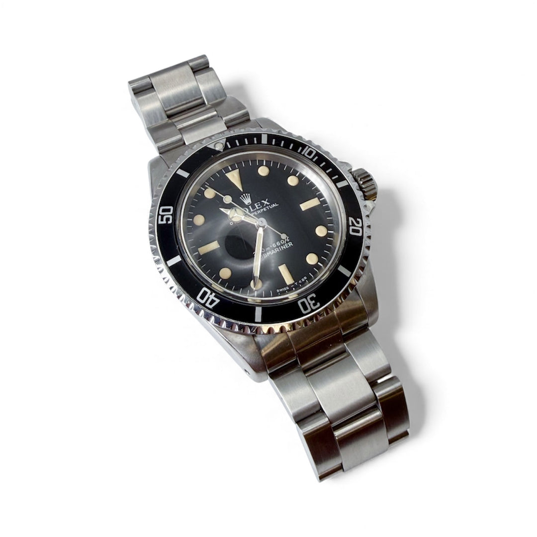 Vintage Rolex Submariner 5513 No Date Matte Dial Patina 40mm Oyster Watch