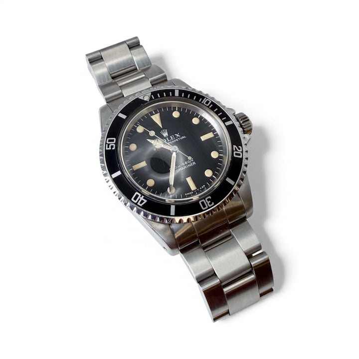 Vintage Rolex Submariner 5513 No Date Matte Dial Patina 40mm Oyster Watch