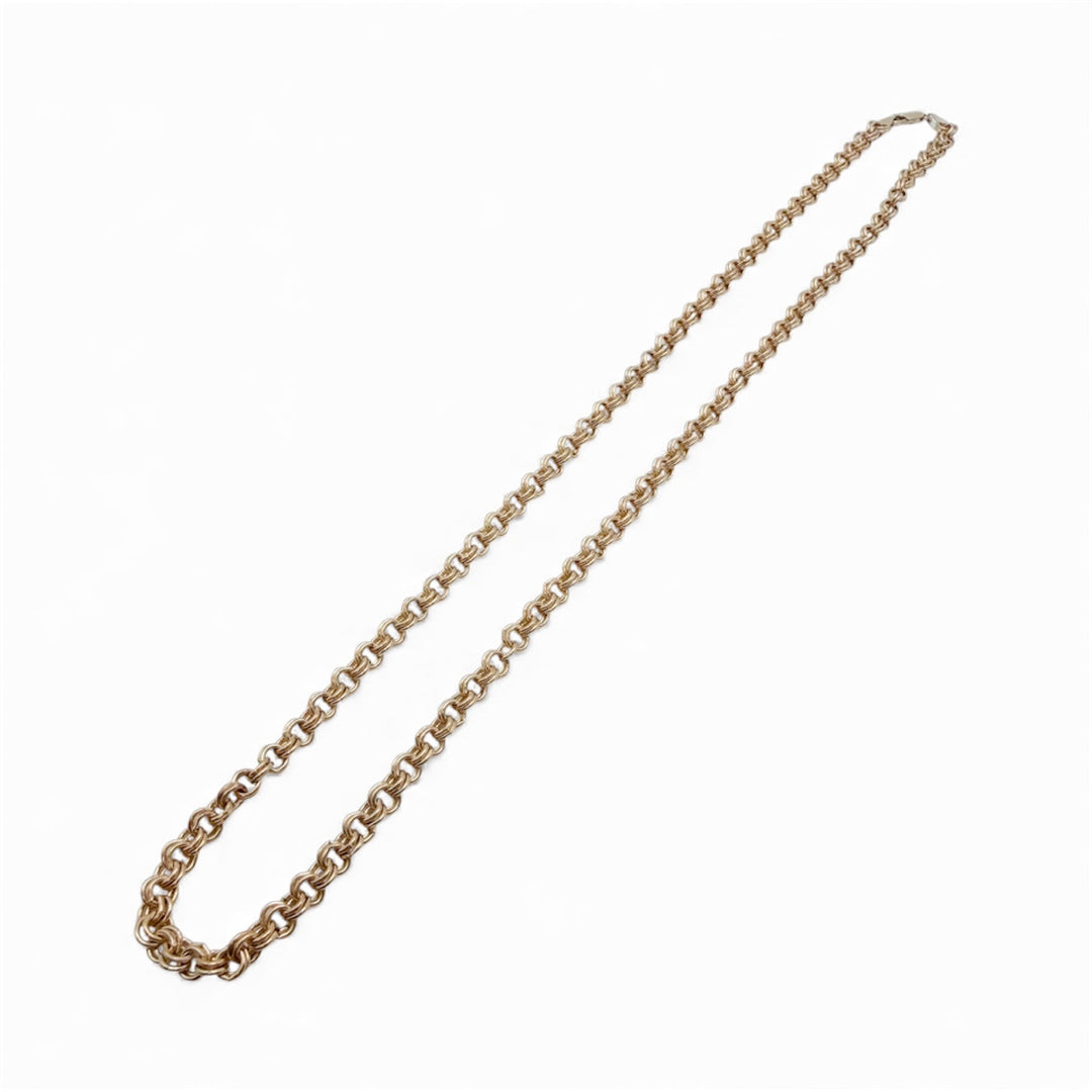 14k Yellow Gold Charm Estate Chain