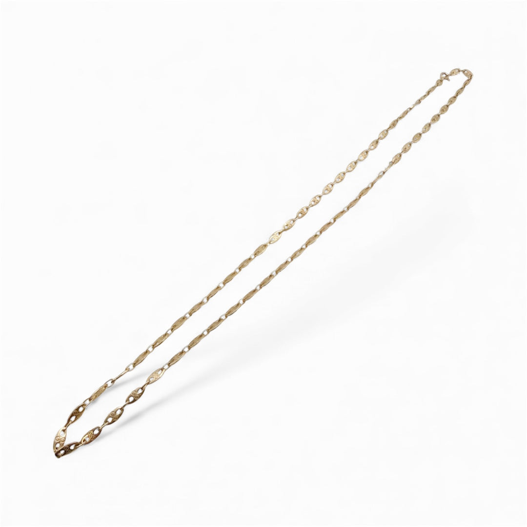 14k Yellow Gold Mariner Estate Chain