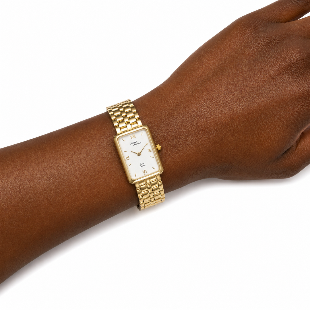 14kt Estate Michael Anthony Watch